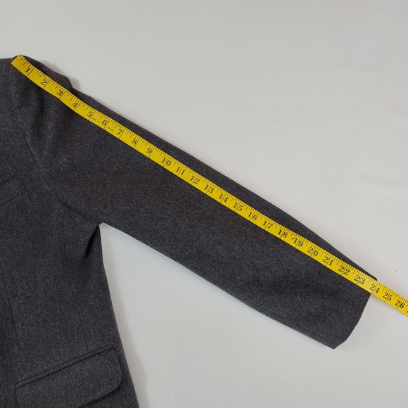 L L Bean Wool Cashmere Womens Blazer Jacket Sz 12 - Picture 9 of 15